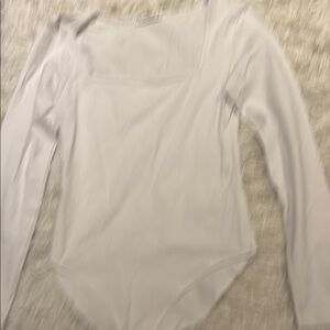 MANGOPOP White Long Sleeve Bodysuit
